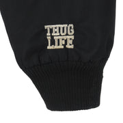 Vintage - Thug Life Button-Up Satin Jacket 1990s Large Vintage Retro