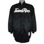 Rocawear - Spell-Out Button-Up Satin Jacket 1990s XX-Large