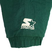 Starter - NCAA Michigan State Spartans Hooded Jacket 1990s Large Vintage Retro