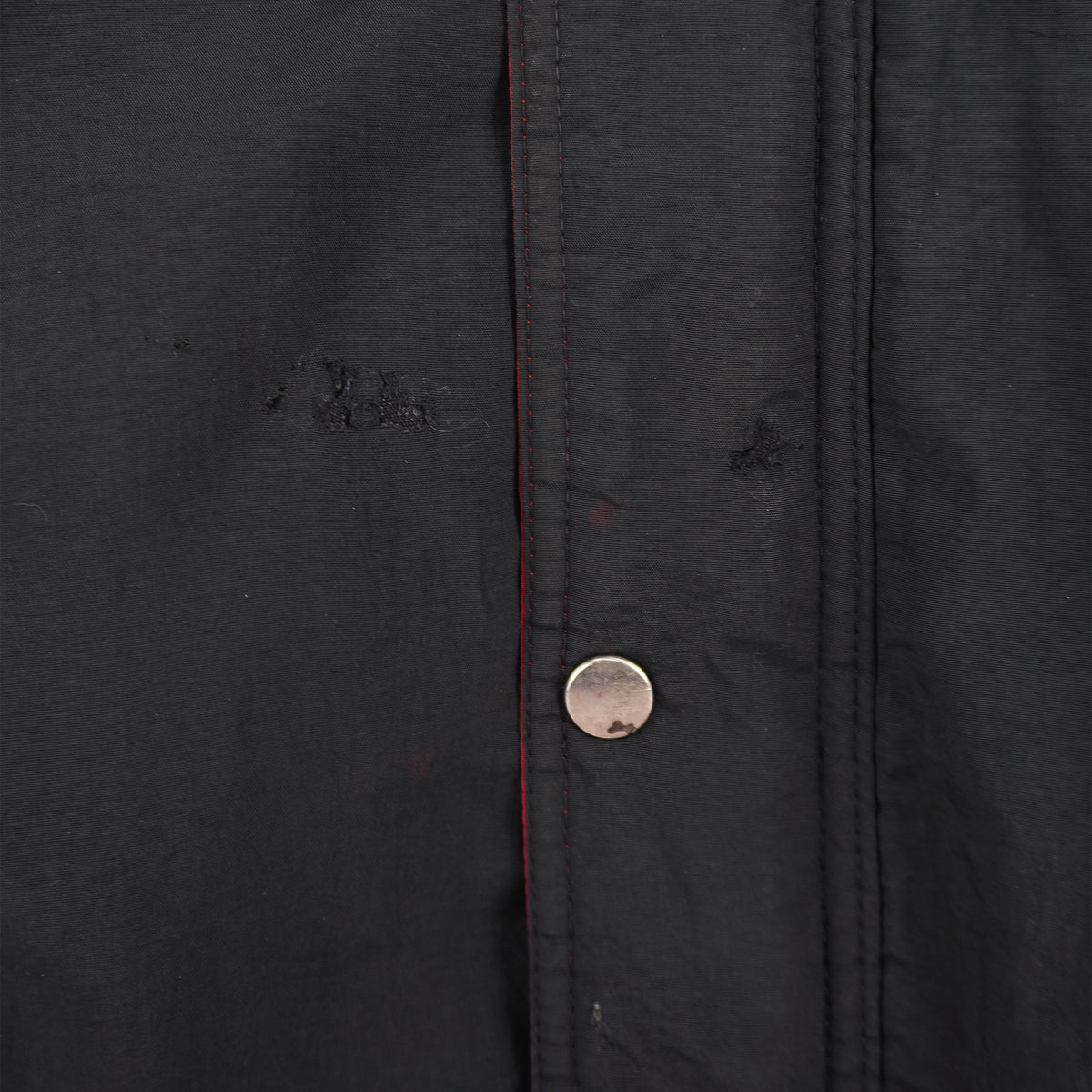 NBA (Competitor) - Chicago Bulls Zip & Button Up Windbreaker 1990s X-Large Vintage Retro Basketball