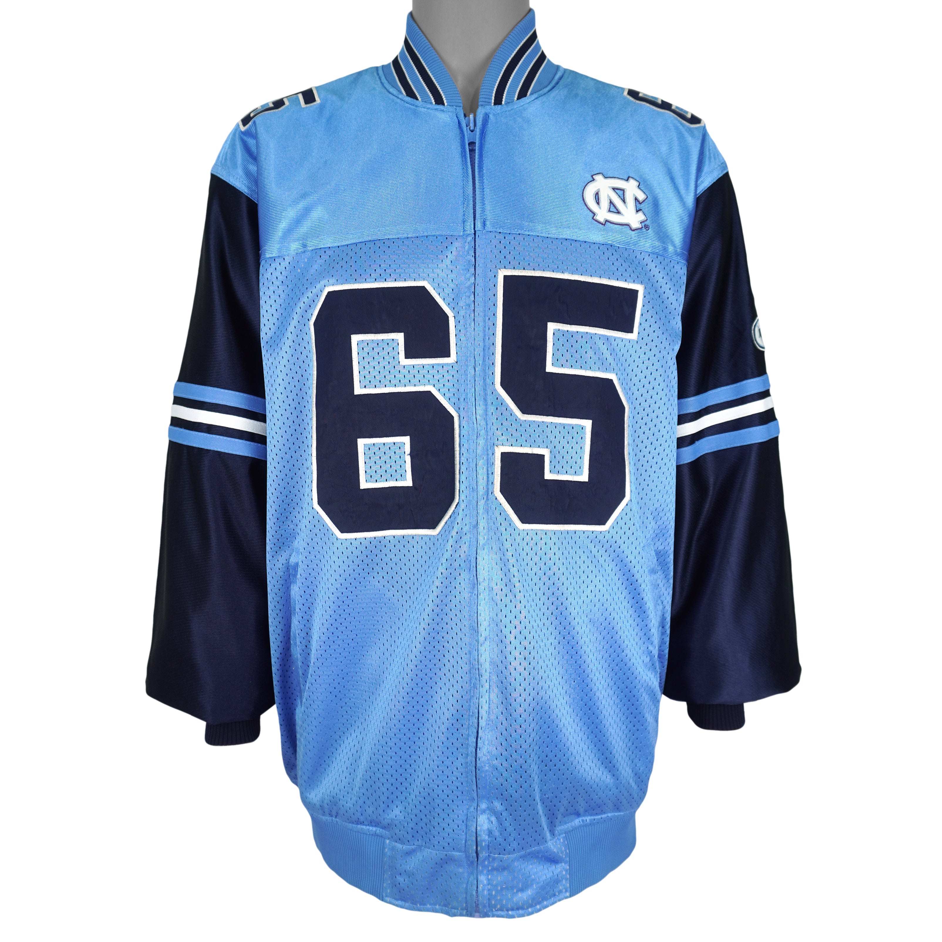NCAA (Treme Fanz) - North Carolina Tar Heels Mesh Reversible Jacket 1990s XX-Large Vintage Retro