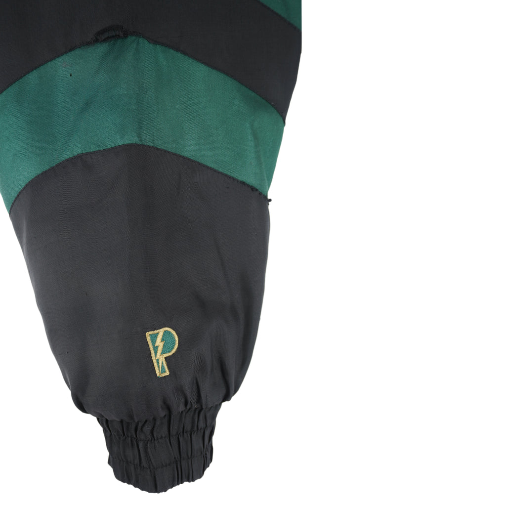 NHL (Pro Player) - Dallas Stars Zip-Up Puffer Jacket 1990s X-Large Vintage Retro Hockey
