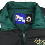 NHL (Pro Player) - Dallas Stars Zip-Up Puffer Jacket 1990s X-Large Vintage Retro Hockey