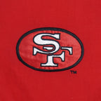 Reebok - Red & Gold San Francisco 49ers Puffer Jacket 1990s Large Vintage Retro Football