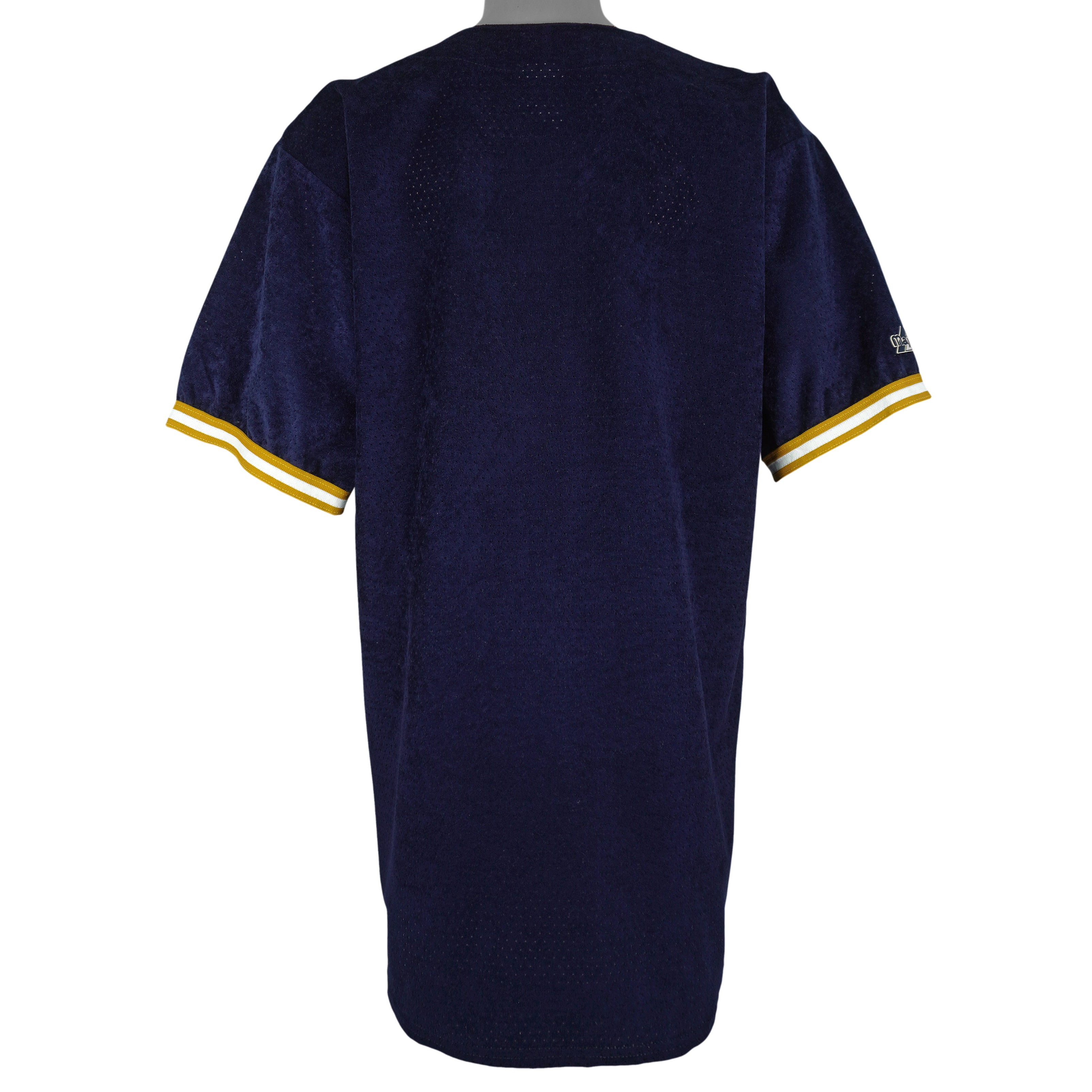 MLB (Majestic) - Milwaukee Brewers Mesh Baseball Jersey T-Shirt 1990s Large Vintage Retro Baseball