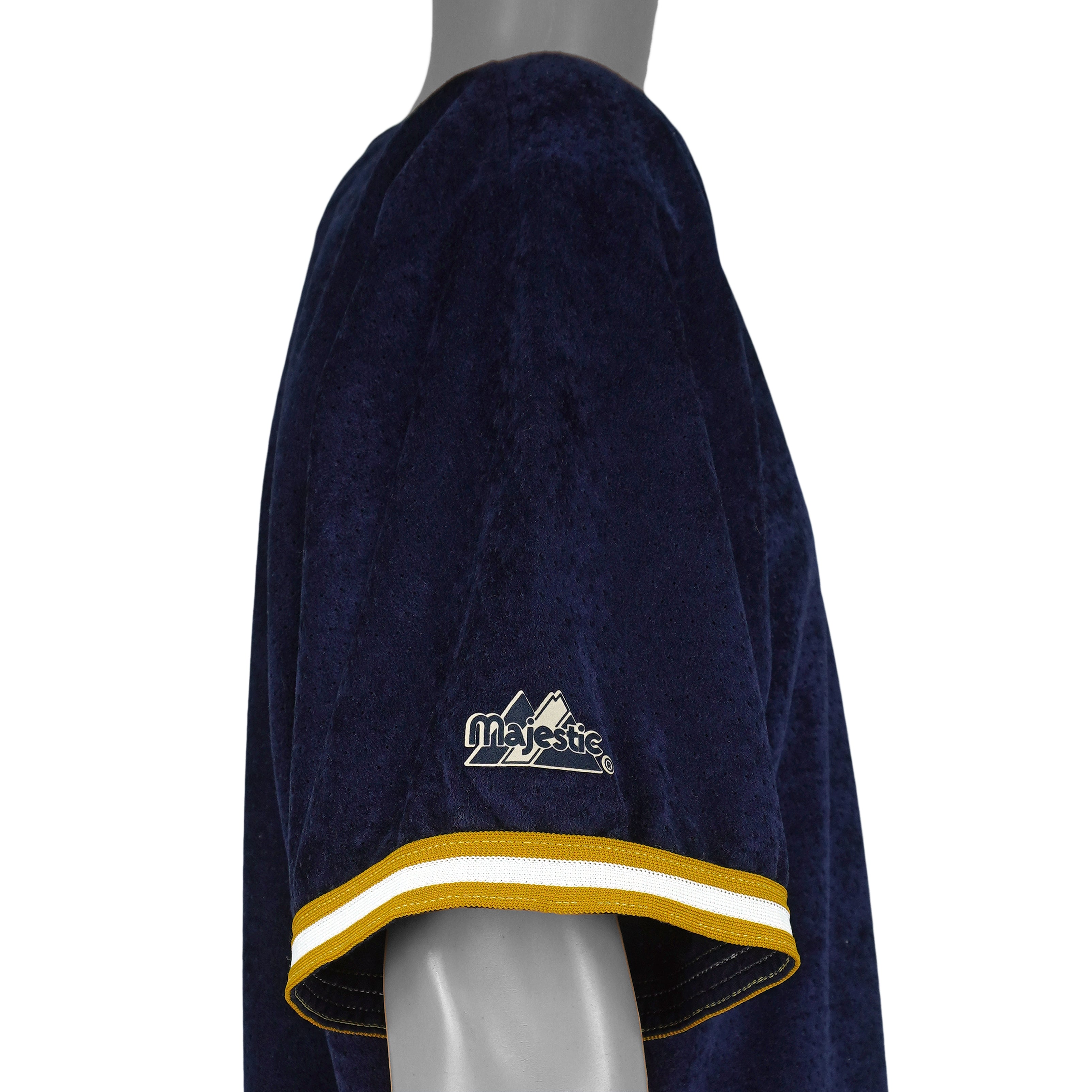 MLB (Majestic) - Milwaukee Brewers Mesh Baseball Jersey T-Shirt 1990s Large Vintage Retro Baseball