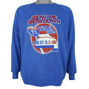 MLB (Eagle) - Kansas City Royals vs. St. Louis Cardinals Matchup Sweatshirt 1980s Medium Vintage Retro Baseball