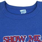 MLB (Eagle) - Kansas City Royals vs. St. Louis Cardinals Matchup Sweatshirt 1980s Medium Vintage Retro Baseball