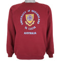 Vintage - University of Queensland St. Lucia Crewneck Sweatshirt 1980s Medium Vintage Retro