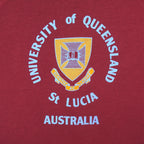 Vintage - University of Queensland St. Lucia Crewneck Sweatshirt 1980s Medium Vintage Retro