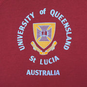 Vintage - University of Queensland St. Lucia Crewneck Sweatshirt 1980s Medium Vintage Retro