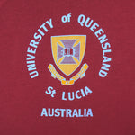 Vintage - University of Queensland St. Lucia Crewneck Sweatshirt 1980s Medium Vintage Retro