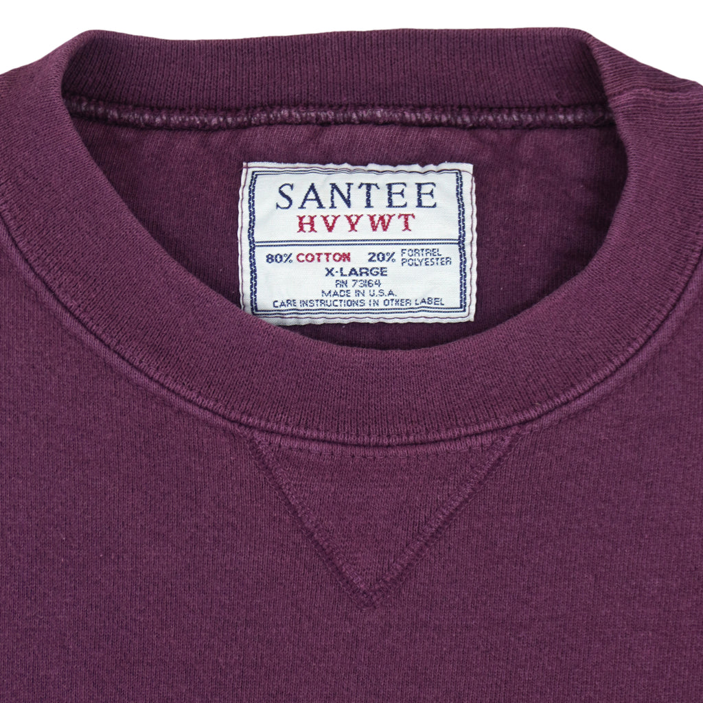 Vintage (Santee) - Purple Park City Crew Neck Sweatshirt 1990s X-Large