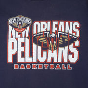 NBA (Mitchell & Ness) - New Orleans Pelicans Basketball Sweatshirt 2000s X-Large Vintage Retro Basketball