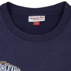 NBA (Mitchell & Ness) - New Orleans Pelicans Basketball Sweatshirt 2000s X-Large Vintage Retro Basketball