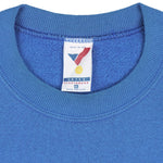 NFL (Artex) - Detroit Lions Embroidered Crew Neck Sweatshirt 1990s X-Large Vintage Retro Football