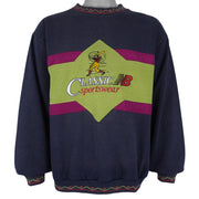 New Balance - Classic Sportswear Baseball Spell-Out Crew Neck Sweatshirt 1990s X-Large Vintage Retro