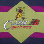 New Balance - Classic Sportswear Baseball Spell-Out Crew Neck Sweatshirt 1990s X-Large Vintage Retro