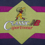 New Balance - Classic Sportswear Baseball Spell-Out Crew Neck Sweatshirt 1990s X-Large Vintage Retro
