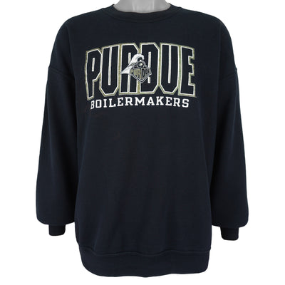 NCAA (Pro Edge) - Purdue Boilermakers Crew Neck Sweatshirt 2000s X-Large