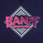Vintage (Super Weights) - Banff Canada Crew Neck Sweatshirt 1990s X-Large Vintage Retro