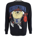 NCAA (Duck Head) - Georgetown Hoyas x Looney Tune Taz Sweatshirt 1993 X-Large Vintage Retro