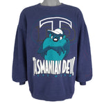 Looney Tunes (HL Miller) - Tasmanian Devils Taz Wear Sweatshirt 1990s Large