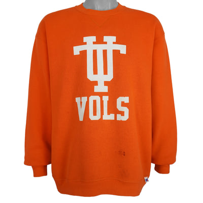 NCAA (Russell Athletic) - Tennessee Volunteers Crew Neck Sweatshirt 1990s Large