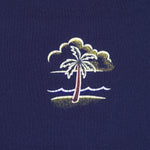 Vintage (Team Hanes) - Maui Tropical Palm Tree Crew Neck Sweatshirt 1990s XX-Large Vintage Retro
