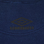 Umbro - Dark Blue Crew Neck Sweatshirt 1990s XX-Large Vintage Retro