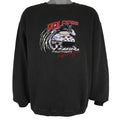 Vintage (Polaris) - Polaris Factory Racing Snowmobile Crew Neck Sweatshirt 1990s X-Large Vintage Retro