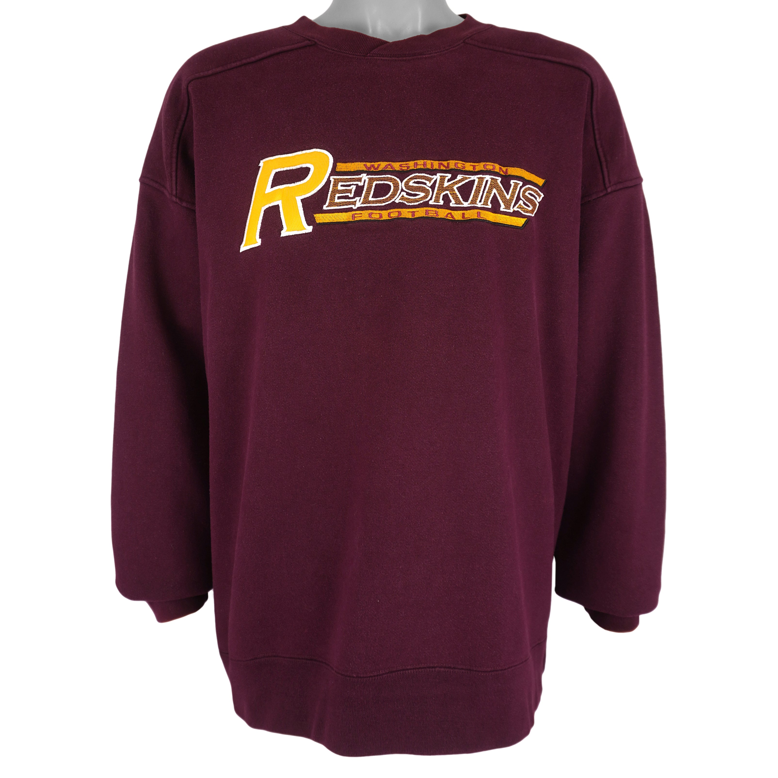 Starter - NFL Washington Redskins Embroidered Crew Neck Sweatshirt 1990s X-Large Vintage Retro Football
