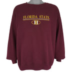NCAA (Briar Creek) - Florida State Seminoles Crew Neck Sweatshirt 1990s Large Vintage Retro