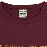 NCAA (Briar Creek) - Florida State Seminoles Crew Neck Sweatshirt 1990s Large Vintage Retro
