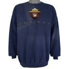Vintage - Smokey Bear Crew Neck Sweatshirt 1990s X-Large Vintage Retro