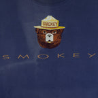 Vintage - Smokey Bear Crew Neck Sweatshirt 1990s X-Large Vintage Retro