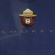 Vintage - Smokey Bear Crew Neck Sweatshirt 1990s X-Large Vintage Retro
