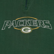 NFL (Cadre Athletic) - Green Bay Packers 1/4 Zip Sweatshirt 1990s X-Large Vintage Retro Football