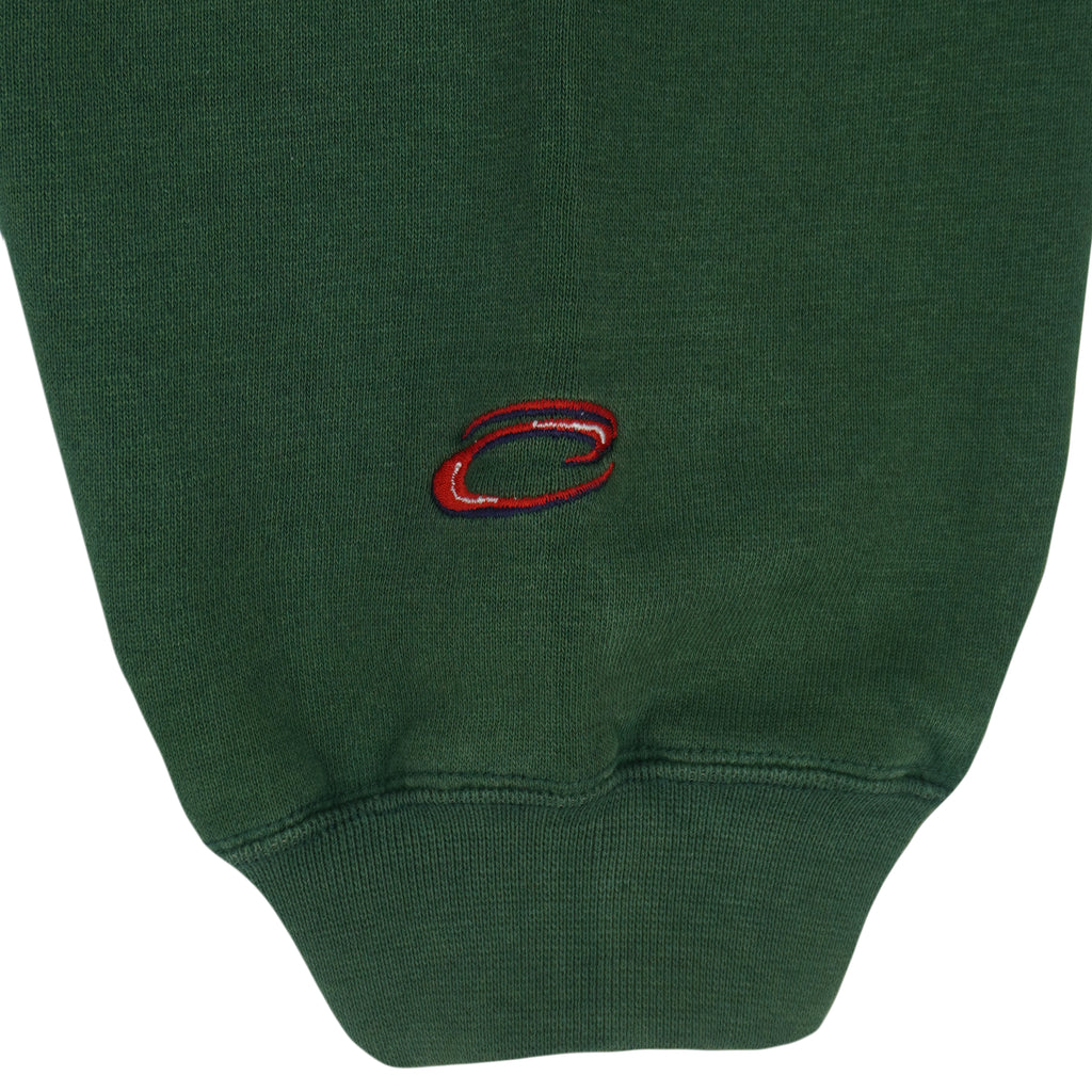 NFL (Cadre Athletic) - Green Bay Packers 1/4 Zip Sweatshirt 1990s X-Large Vintage Retro Football