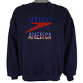 Speedo - America Big Spell-Out Crew Neck Sweatshirt 1996 Large Vintage Retro