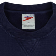 Speedo - America Big Spell-Out Crew Neck Sweatshirt 1996 Large Vintage Retro