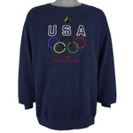 Vintage - USA Olympic Games Embroidered Sweatshirt 1996 Large