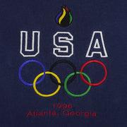 Vintage - USA Olympic Games Embroidered Sweatshirt 1996 Large Vintage Retro