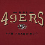 NFL (Lee) - San Francisco 49ers Embroidered Sweatshirt 1990s X-Large Vintage Retro Football