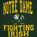 NCAA (Tultex) - Notre Dame Fighting Irish Big Spell-Out Sweatshirt 1990s X-Large Vintage Retro