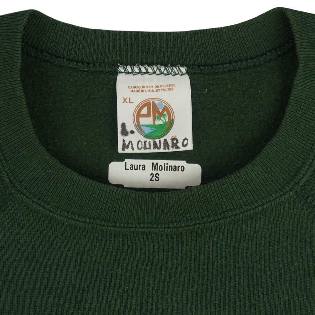 NCAA (Tultex) - Notre Dame Fighting Irish Big Spell-Out Sweatshirt 1990s X-Large Vintage Retro