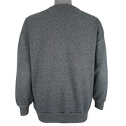 NFL (C.G.W) - Los Angeles Raiders No.1 Crew Neck Sweatshirt 1989 Medium Vintage Retro Football