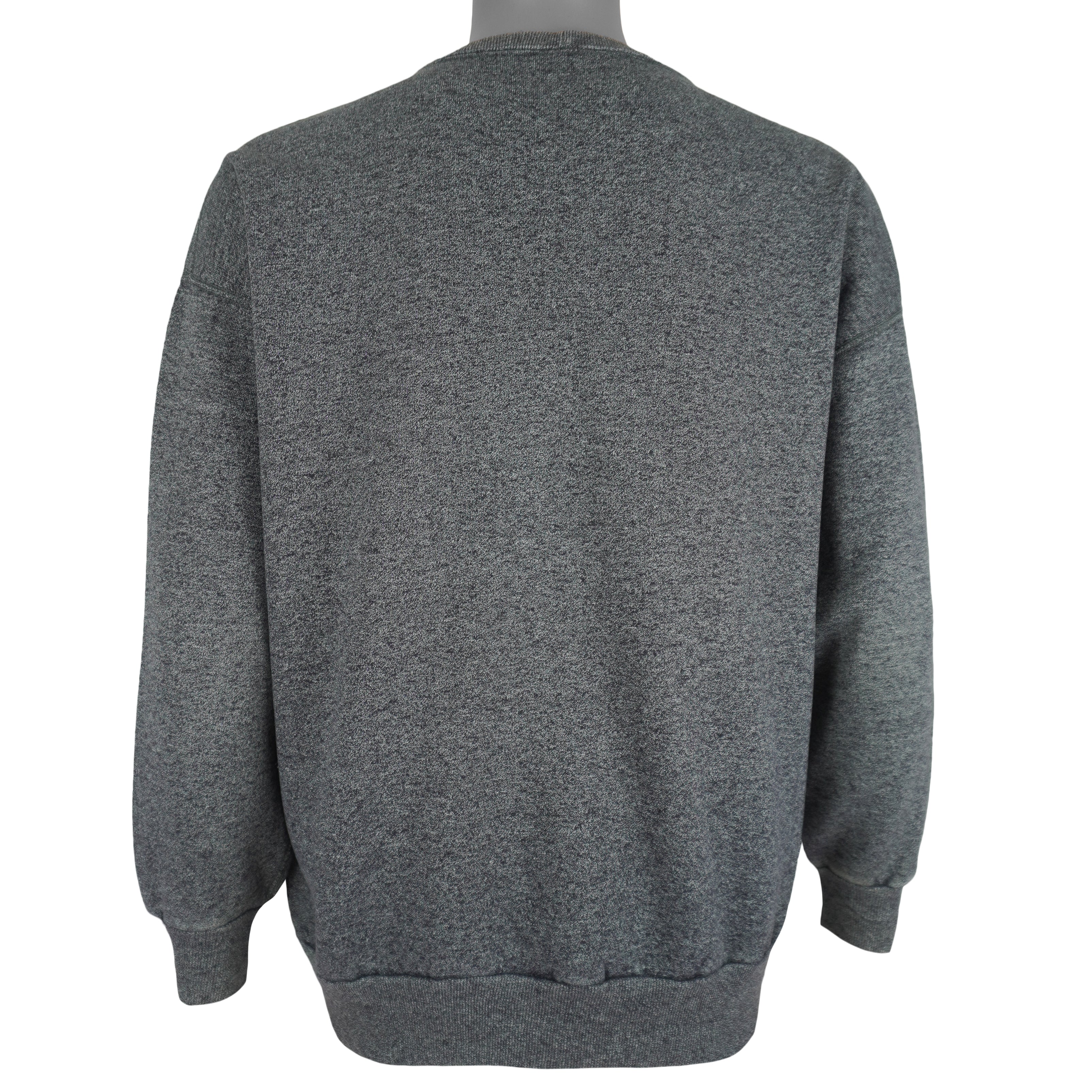 NFL (C.G.W) - Los Angeles Raiders No.1 Crew Neck Sweatshirt 1989 Medium Vintage Retro Football