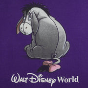 Disney - Eeyore Crew Neck Sweatshirt 1990s Medium Vintage Retro