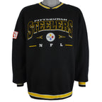 NFL (Lee) - Pittsburgh Steelers Crew Neck Sweatshirt 1990s Medium Vintage Retro Football